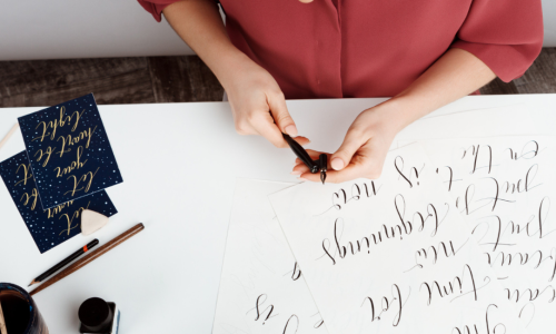 Curso de Caligrafia Gratuito Online - Formação Especializada